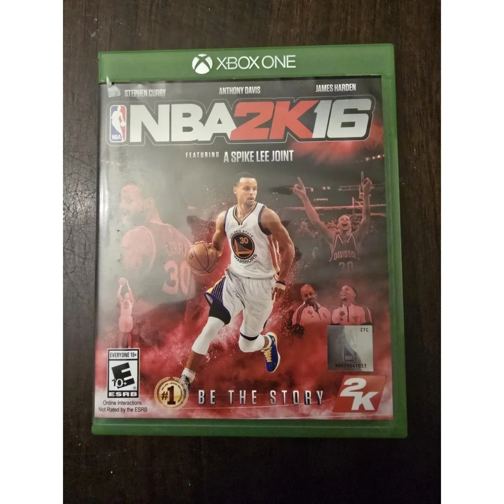 NBA 2K16 Microsoft Xbox One Video Game with Steph Curry on Cover (#2) Rated E10+